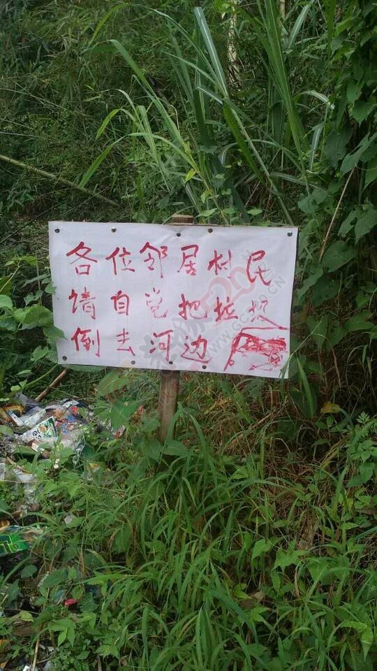 县里上有人居环境政策，凤岩下有乱倒垃圾对策！爆料需要有关部门管一管。124 / 作者:訫懐梦想 / 帖子ID:171900