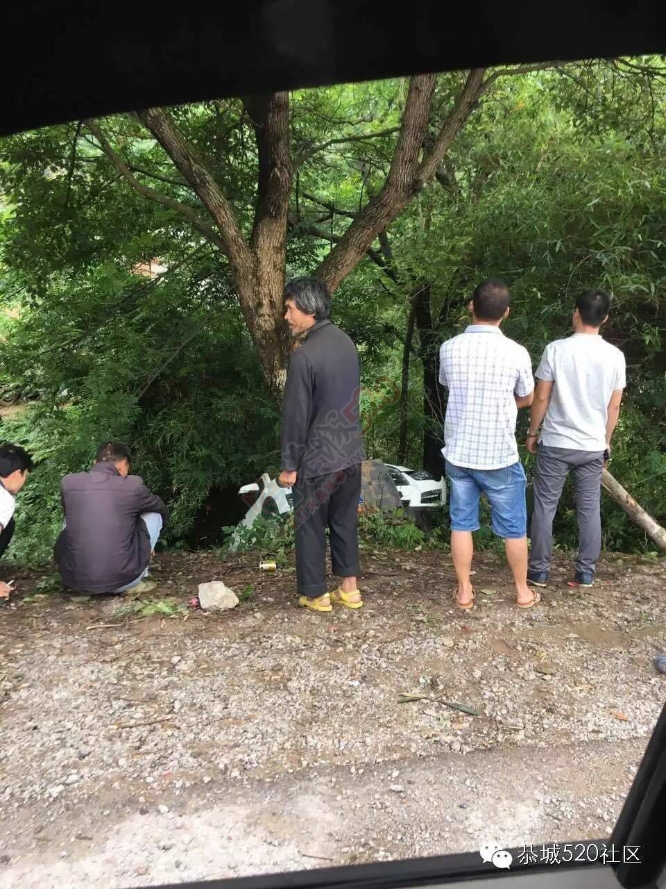 恭城嘉会加油站附近车子溜下大路边154 / 作者:今日恭城 / 帖子ID:172517