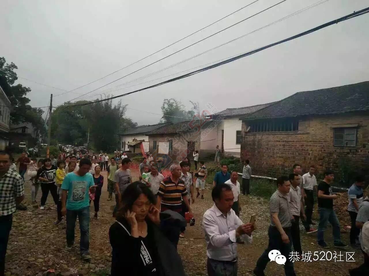 栗木常家喜迎各地宗亲，开怀畅饮常氏酒。713 / 作者:今日恭城 / 帖子ID:172520