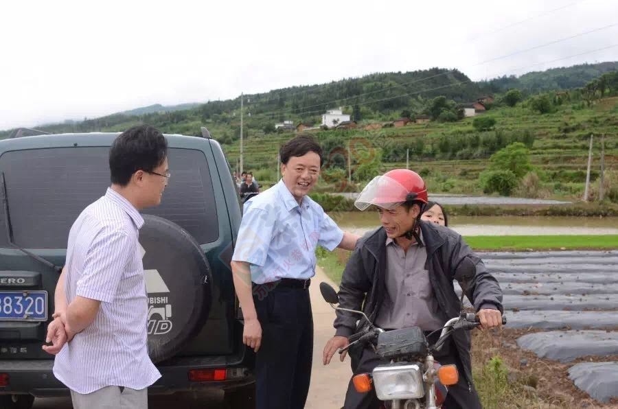 县长黄枝君率队视察因暴雨导致的道路塌方、水毁桥梁、山体滑坡等灾情5 / 作者:心交朋友钱交狗 / 帖子ID:173294
