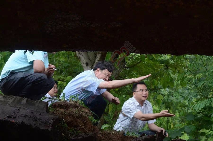 县长黄枝君率队视察因暴雨导致的道路塌方、水毁桥梁、山体滑坡等灾情977 / 作者:心交朋友钱交狗 / 帖子ID:173294