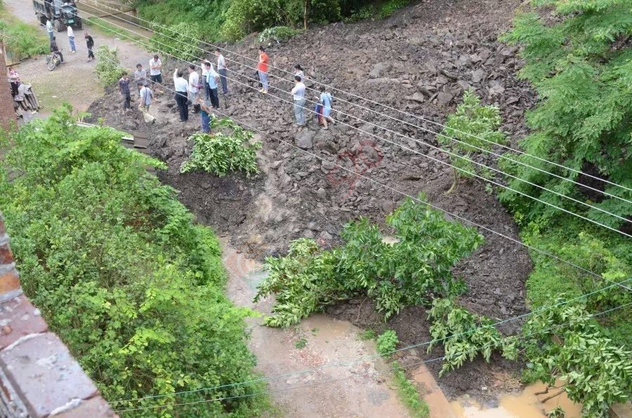 县长黄枝君率队视察因暴雨导致的道路塌方、水毁桥梁、山体滑坡等灾情260 / 作者:心交朋友钱交狗 / 帖子ID:173294