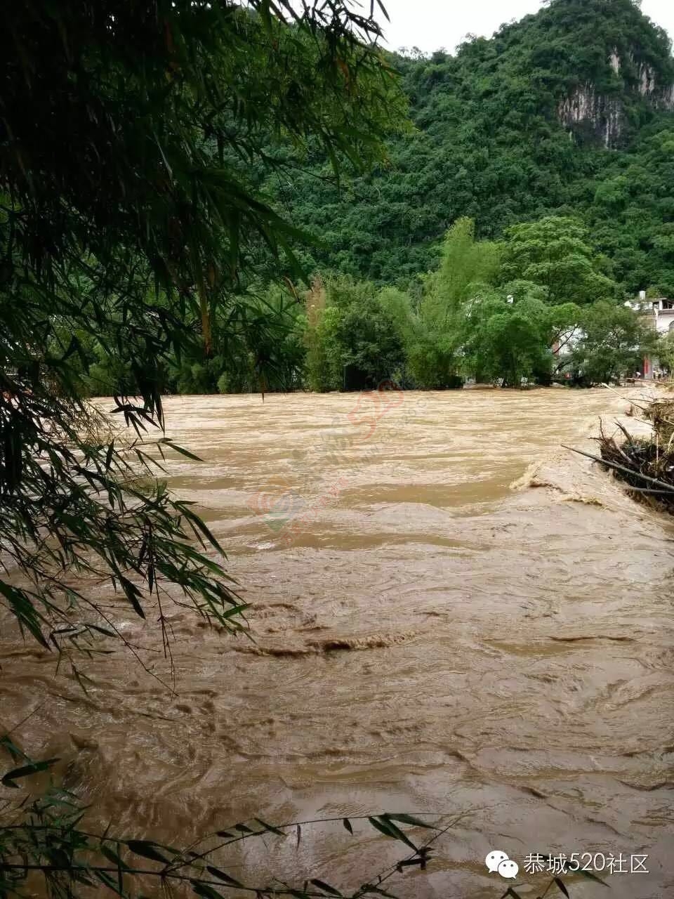 恭城5.20遭遇特大洪水各地受灾情况， 村民呼吁：希望得到有关部门重视救助度过难关907 / 作者:今日恭城 / 帖子ID:173307