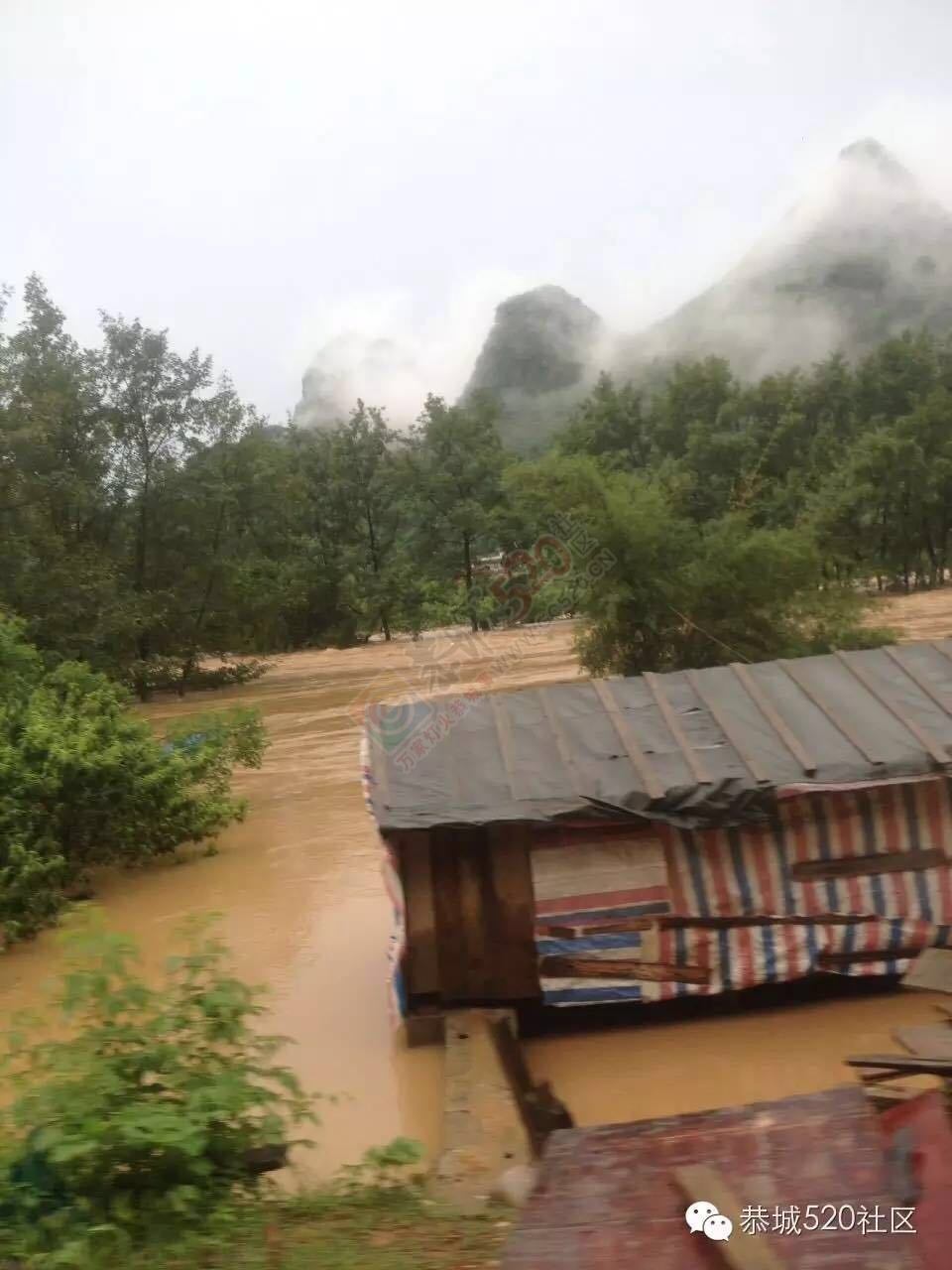 恭城5.20遭遇特大洪水各地受灾情况， 村民呼吁：希望得到有关部门重视救助度过难关227 / 作者:今日恭城 / 帖子ID:173307