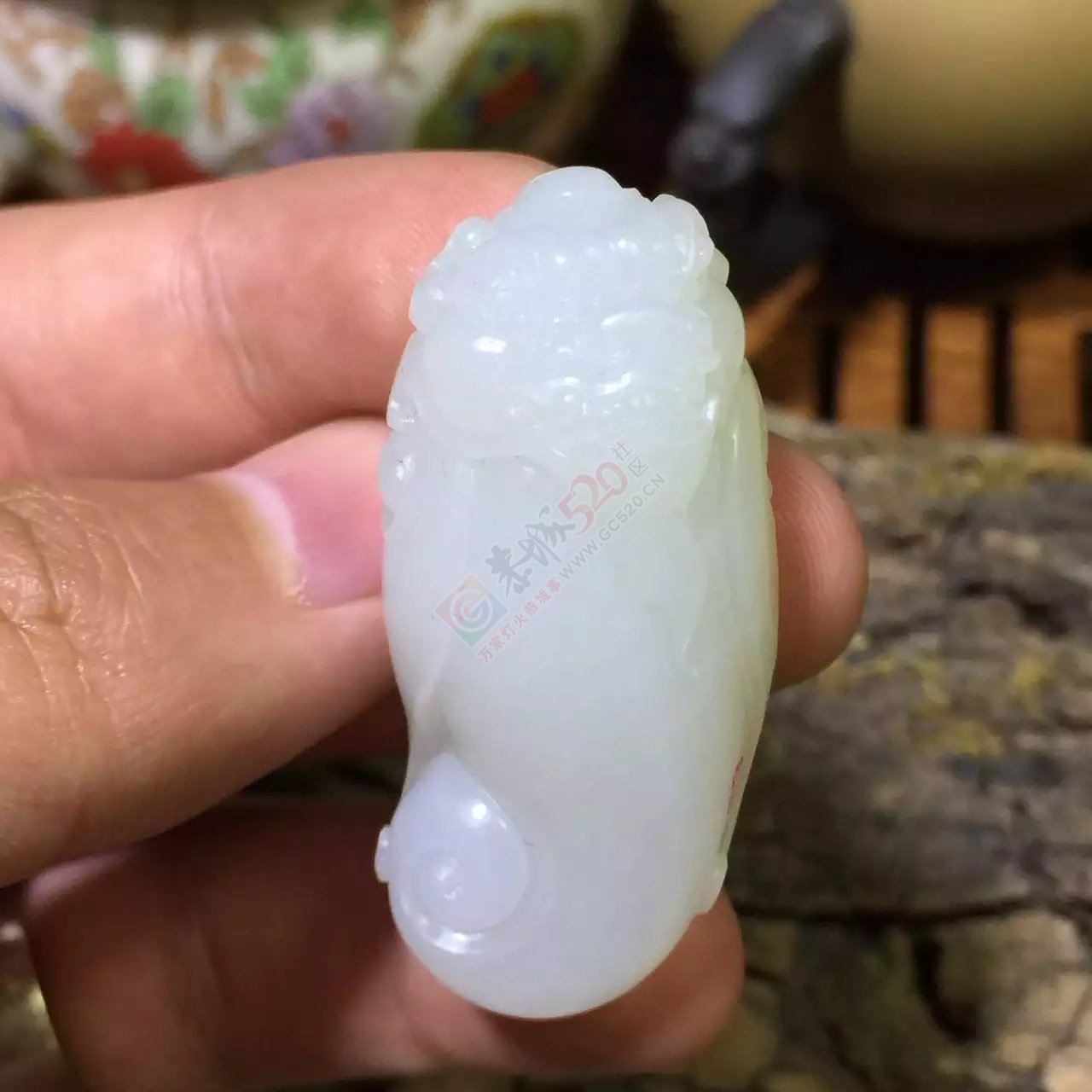 新疆籽料羊脂玉貔貅846 / 作者:错了_Zfm79 / 帖子ID:173692