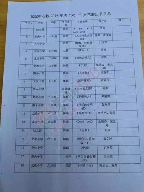 龙虎中心校举行“庆六一”文艺演出469 / 作者:今日恭城 / 帖子ID:173856