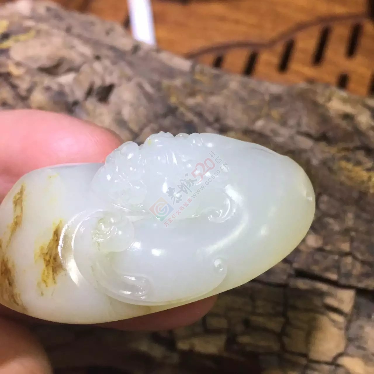 新疆和田玉籽料独籽雕刻貔貅99 / 作者:错了_Zfm79 / 帖子ID:174132
