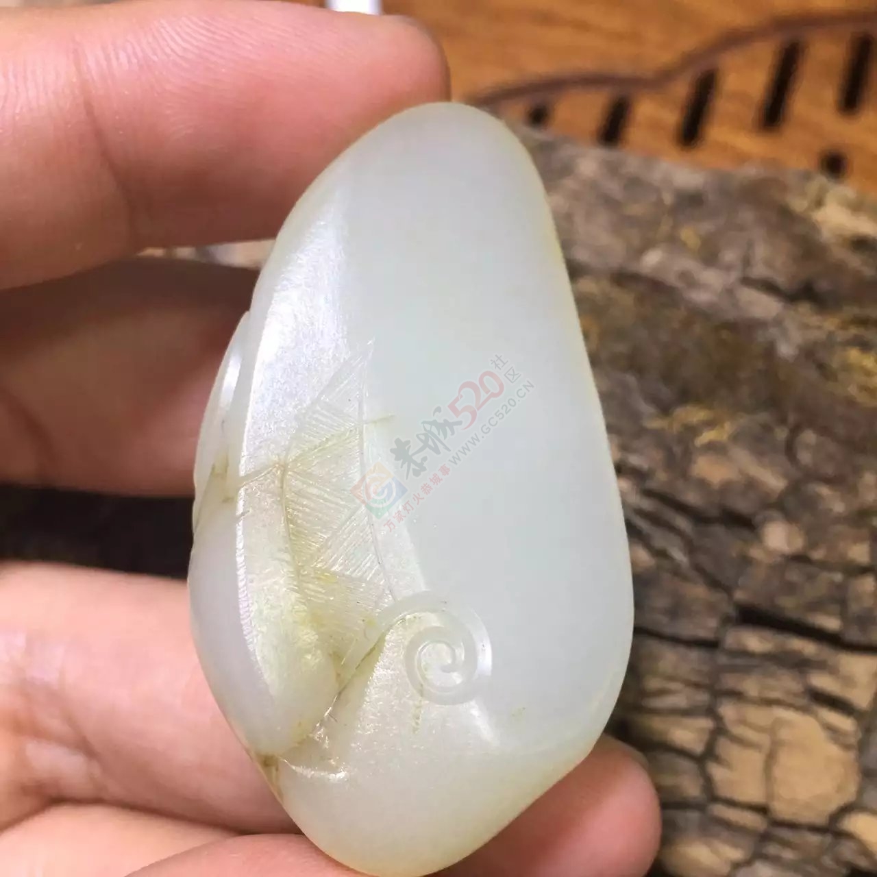新疆和田玉籽料独籽雕刻貔貅95 / 作者:错了_Zfm79 / 帖子ID:174132