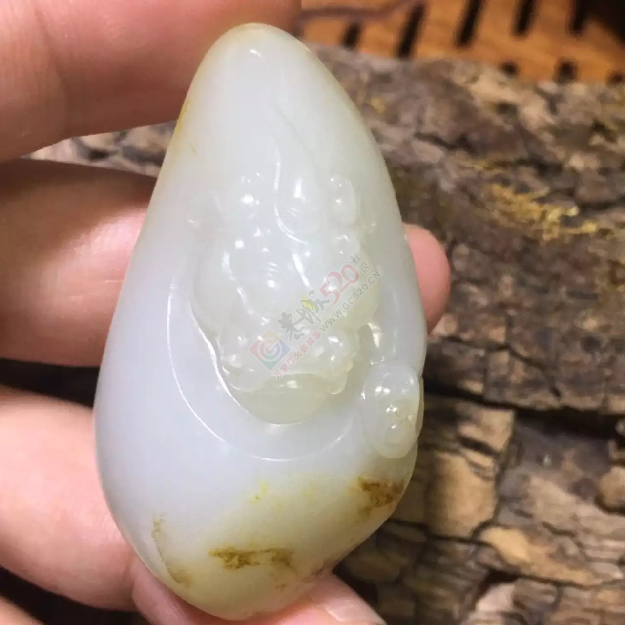 新疆和田玉籽料独籽雕刻貔貅364 / 作者:错了_Zfm79 / 帖子ID:174132