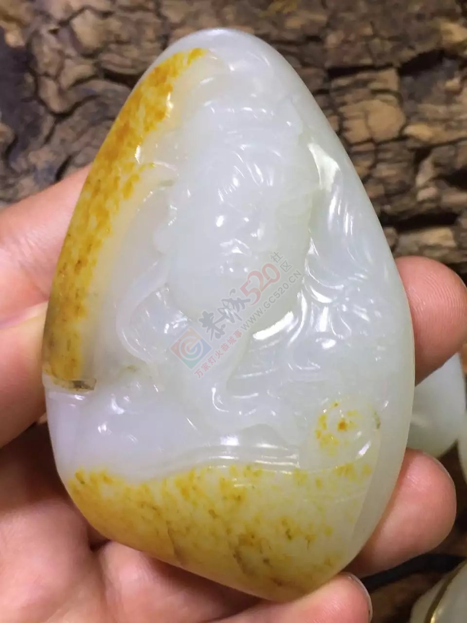 新疆和田玉籽料关公大把件83 / 作者:错了_Zfm79 / 帖子ID:174322