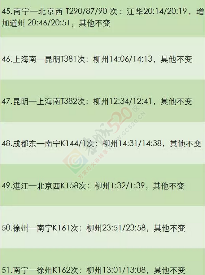 悲剧了！恭城站到南宁东站将再少一趟车！857 / 作者:恭城靠大家 / 帖子ID:174477