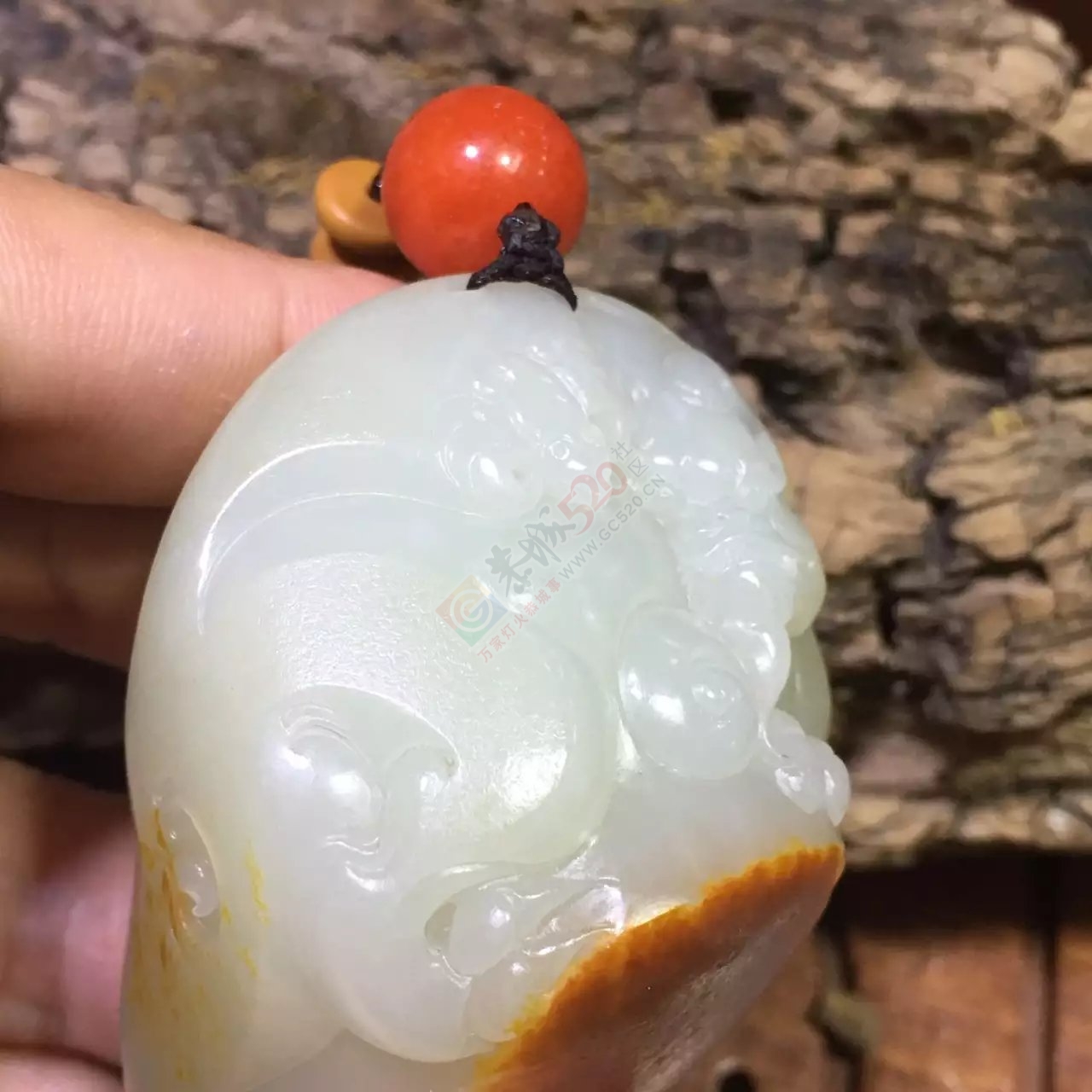 新疆和田玉籽料貔貅717 / 作者:错了_Zfm79 / 帖子ID:175226