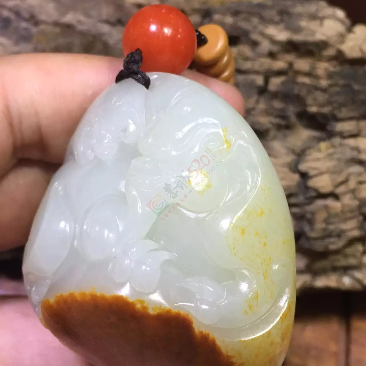 新疆和田玉籽料貔貅850 / 作者:错了_Zfm79 / 帖子ID:175232