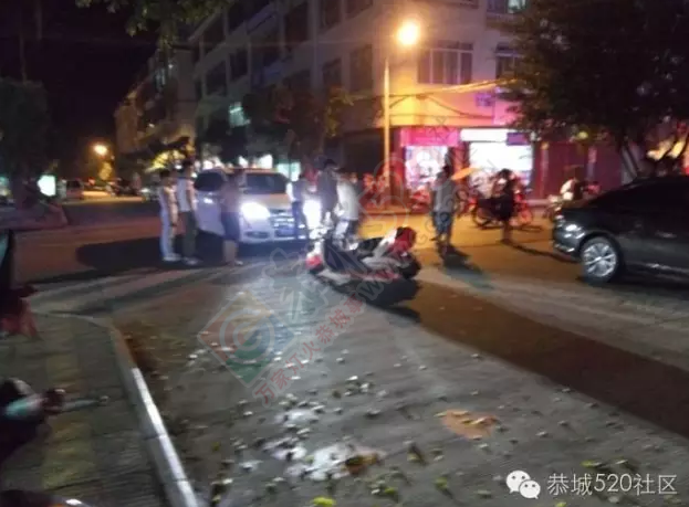 恭城街：昨晚到今天车祸X1，车祸X2，车祸X3……845 / 作者:恭城靠大家 / 帖子ID:175663