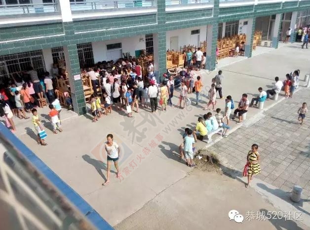 恭城栗木小学报名，买保险现场乱成一团糟，家长堪忧！85 / 作者:520小编 / 帖子ID:177643