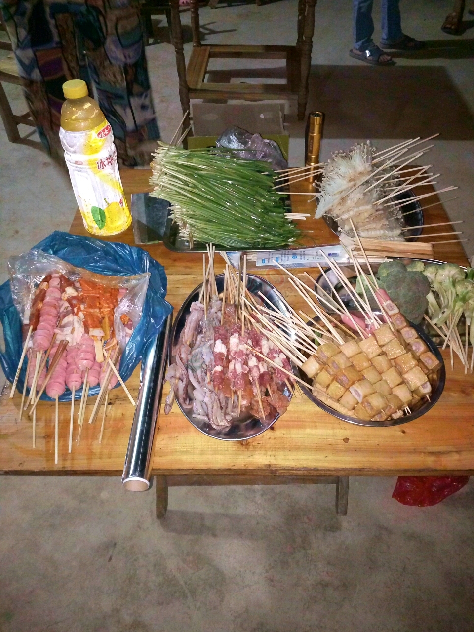 八月十五都流行烧烤了190 / 作者:凤凰山脚的人家 / 帖子ID:178508