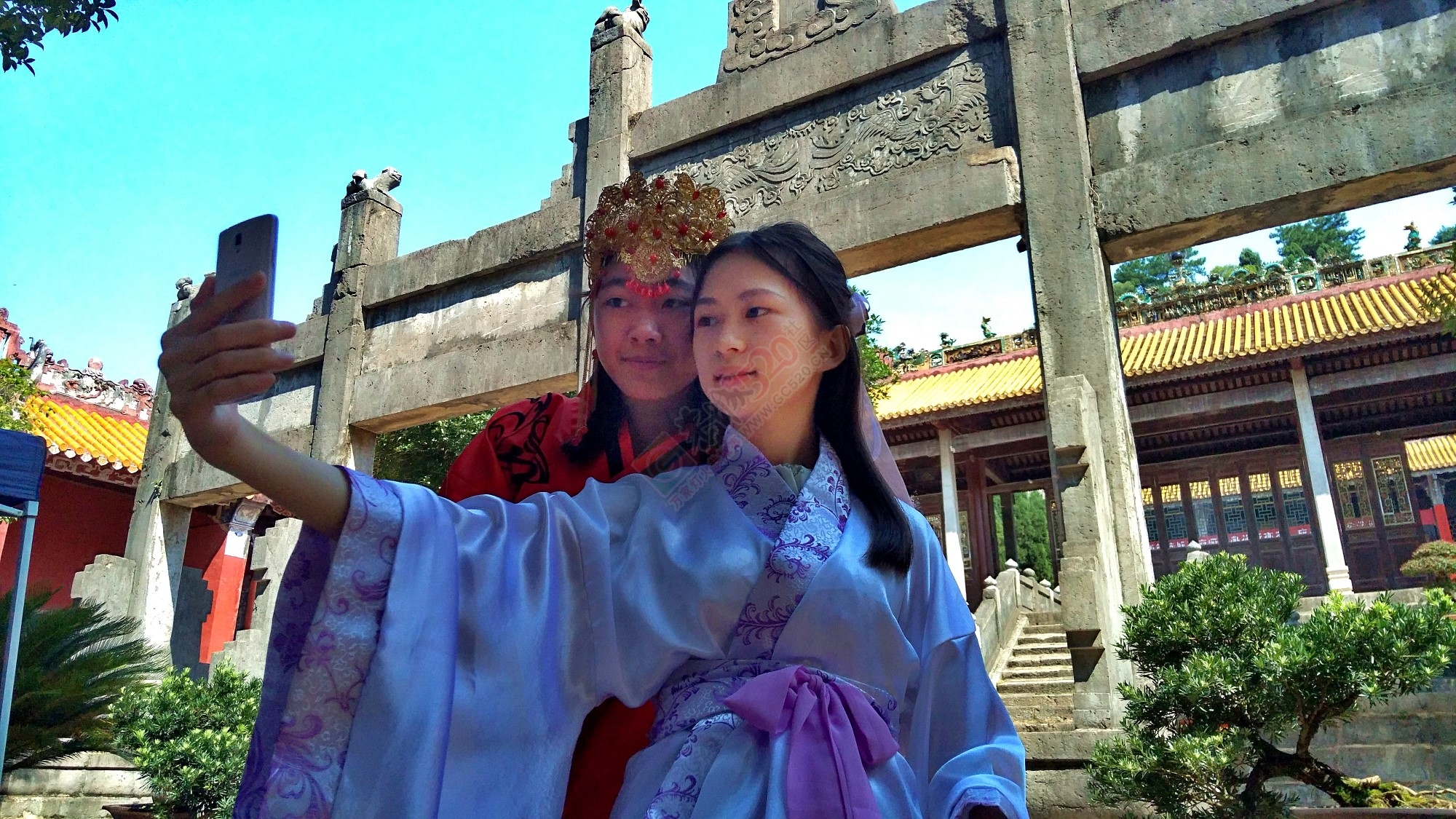 恭城文庙仿古服装体验452 / 作者:柚子壳※ / 帖子ID:179145