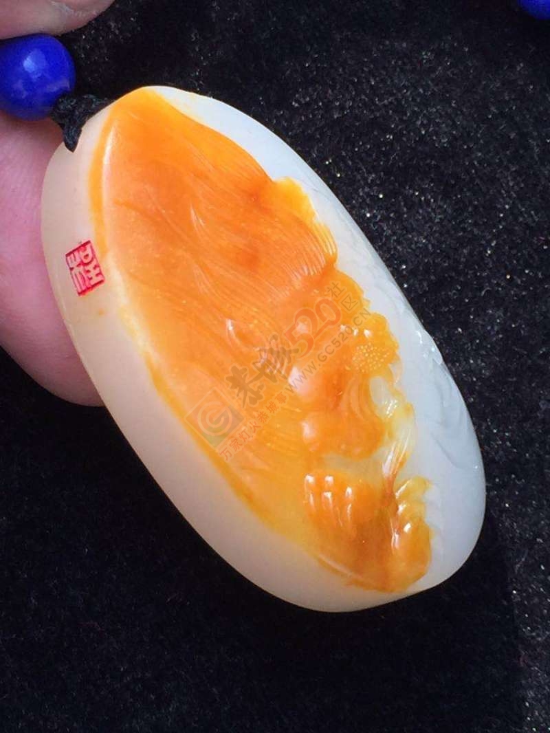 出手64克新疆和田玉籽料作品434 / 作者:晚霞行千里 / 帖子ID:187450