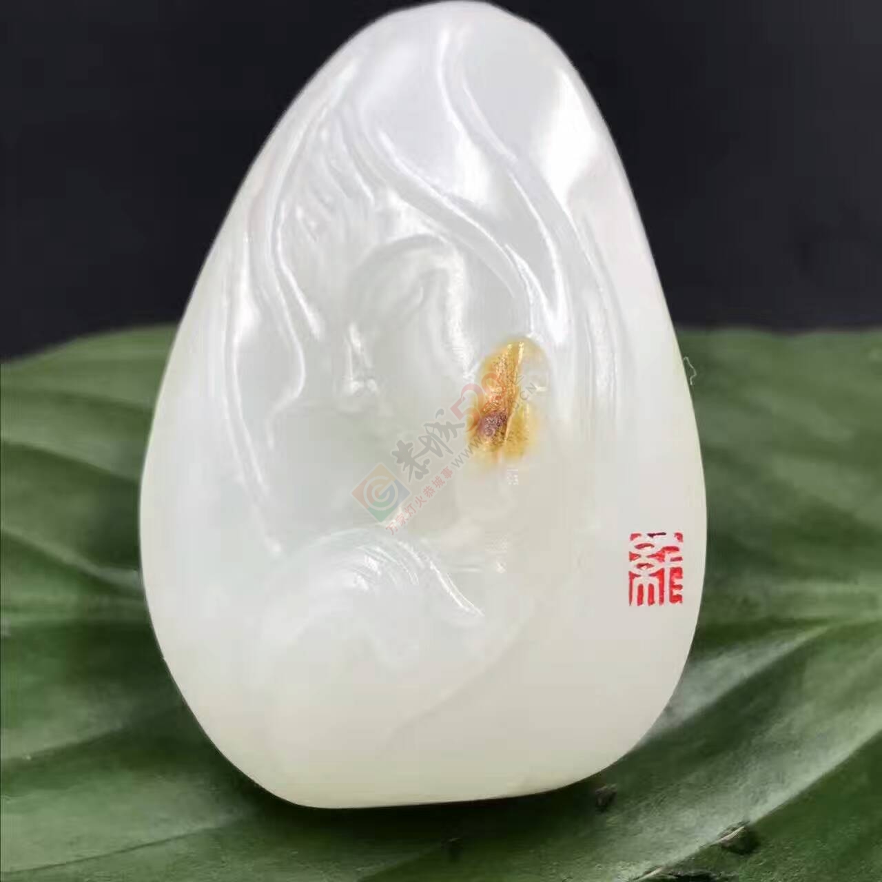 闲置23克新疆和田玉籽料作品仕女736 / 作者:晚霞行千里 / 帖子ID:191203