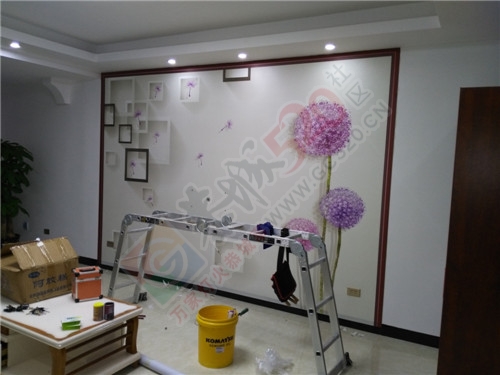想要背景墙的赶紧咯~~~330 / 作者:fuenlai94 / 帖子ID:191249