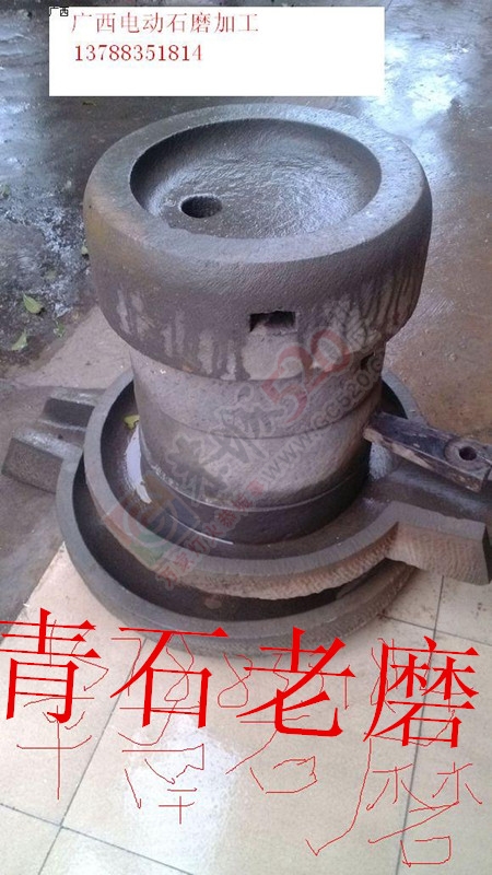 广西大青石磨河粉厂石磨机13788351814426 / 作者:广西电动石磨 / 帖子ID:191257