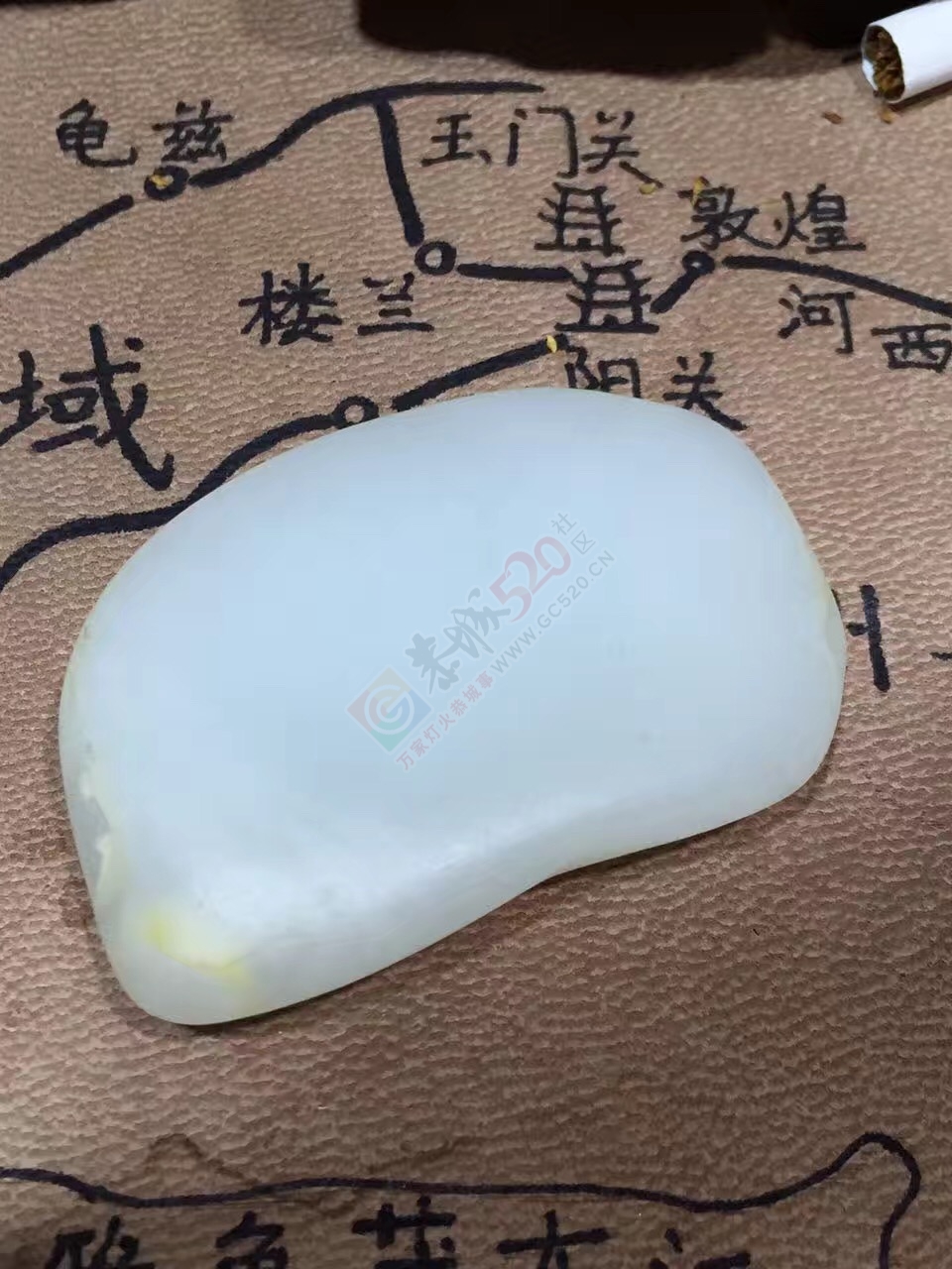 新疆和田白玉籽料原石515 / 作者:清风涧 / 帖子ID:191275