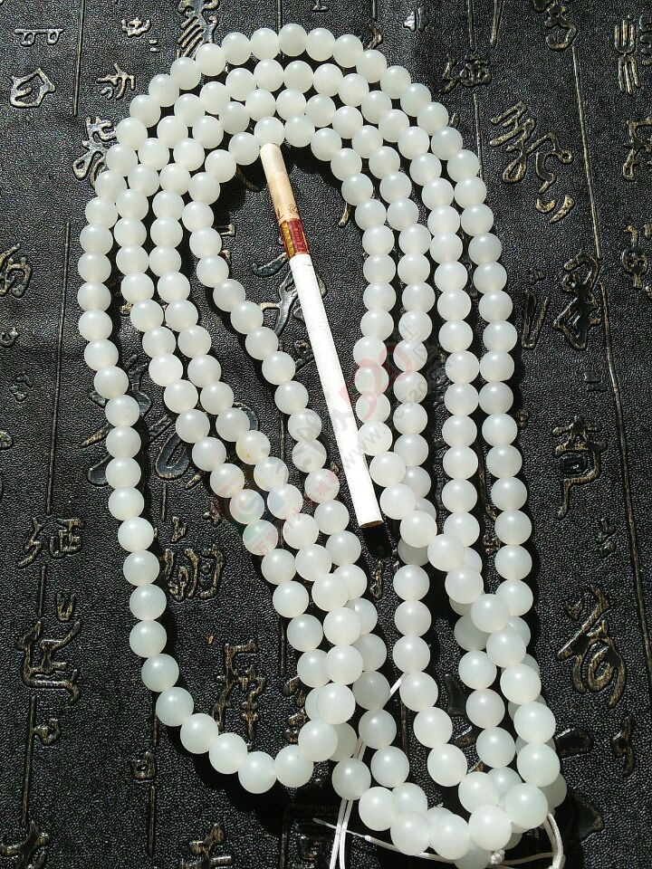 出手和田籽料108颗0.8珠子453 / 作者:古风_KI02J / 帖子ID:191680