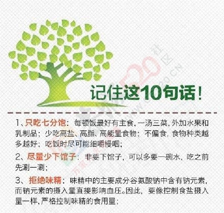 留住健康，一定要记住医生的这些话！178 / 作者:疾控客服 / 帖子ID:199559