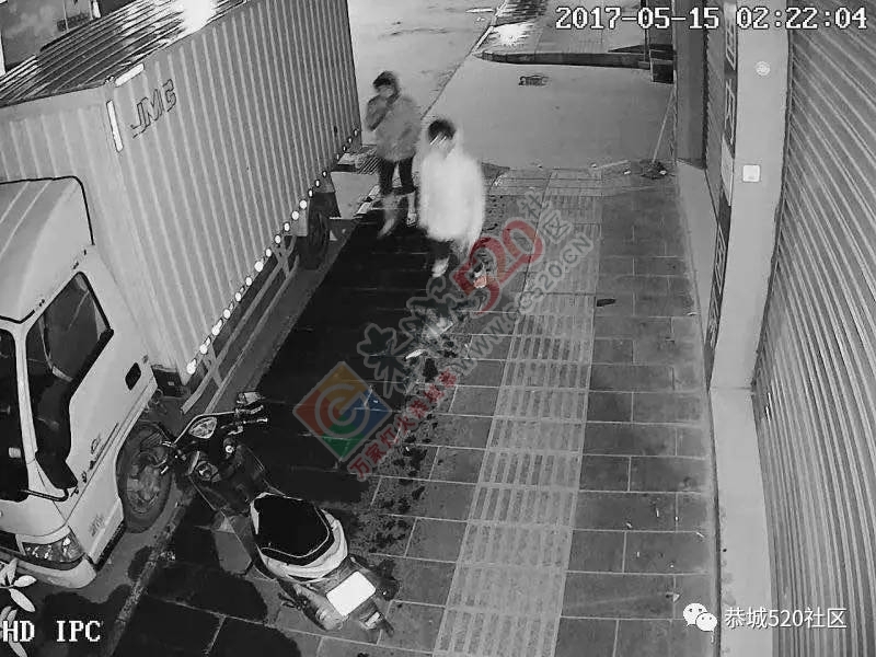 偷车贼在恭城偷车，被监控拍下偷车全程669 / 作者:和平街林广 / 帖子ID:227405