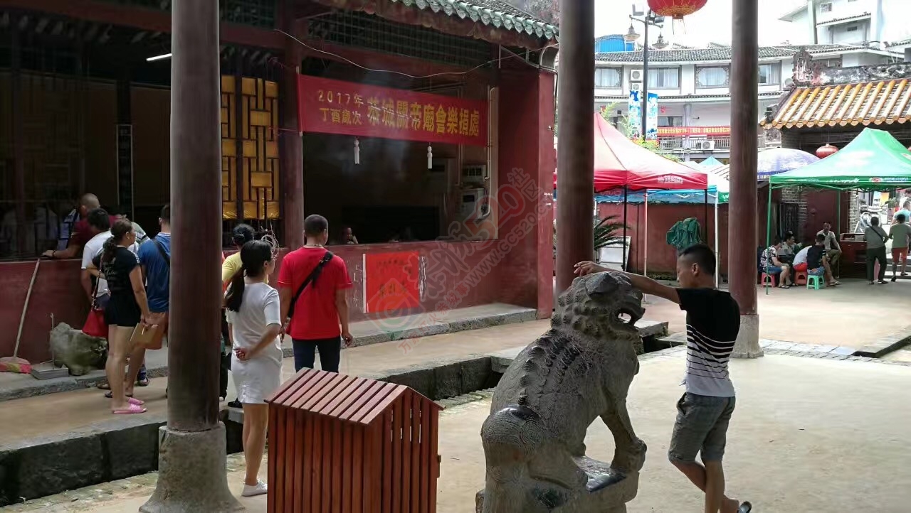 一年一度的“关公庙会节”准备工作中464 / 作者:豌豆公主 / 帖子ID:232214