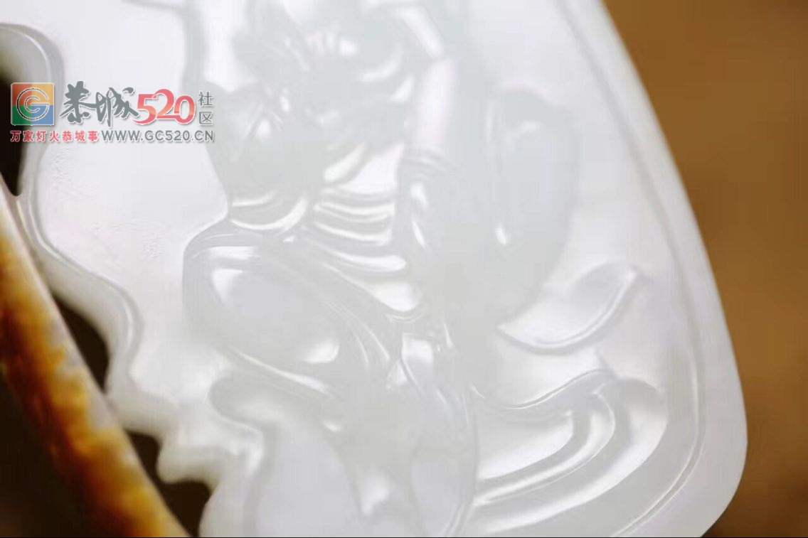 转让一块脂白级新疆和田玉观音牌子233 / 作者:晚霞行千里 / 帖子ID:232803