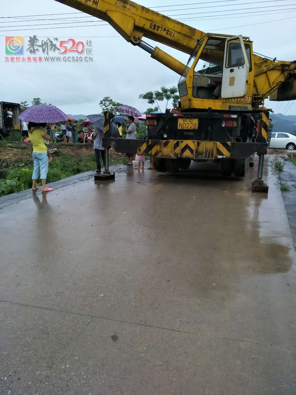 昨天四点左右一辆装满梨子的货车在栗木洞村旁翻下田里！532 / 作者:单身狗的生活 / 帖子ID:233455