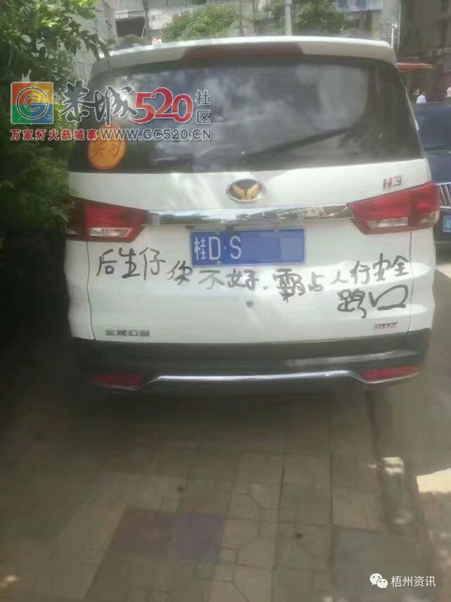 哪个的车子麻烦移走！停在这视线受阻真的很危险！853 / 作者:儿时的回忆 / 帖子ID:233724