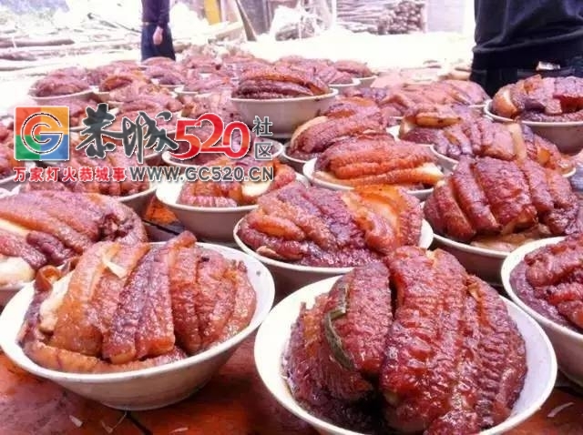 吃过恭城农村办的酒席，都觉得这份子钱给得值！850 / 作者:社区小编 / 帖子ID:234049
