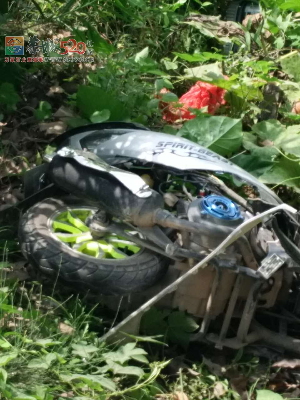 就在刚刚，恭城孟家路口江永车跟一辆踏板车“打碰”，男子疑似重伤不起！621 / 作者:茶江人 / 帖子ID:235648