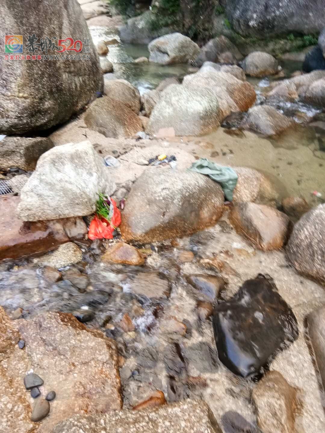 来霹雷石洗冷水凉的部分人素质低下，垃圾乱扔不说，还在河里拉屎拉尿实在可恶！159 / 作者:jphzy / 帖子ID:236066