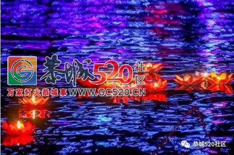 昨夜龙虎河畔数千盏河灯飘飘荡荡，最美的风景送给你~394 / 作者:社区小编 / 帖子ID:236379