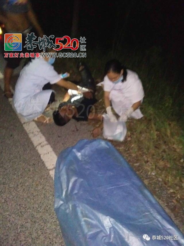 男子醉酒后骑摩托车在栗木建安路口摔下，不醒人事565 / 作者:社区小编 / 帖子ID:237108