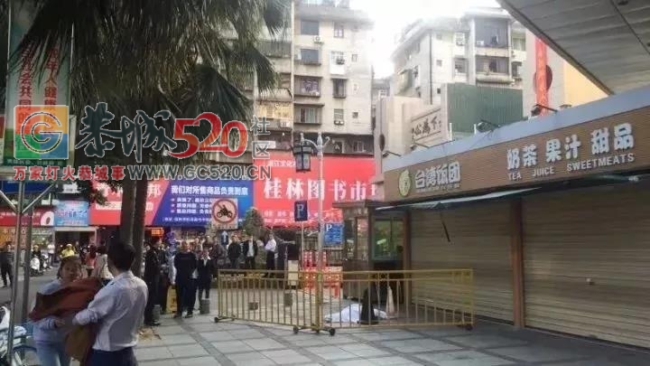 究竟是为何，桂林解放桥头发生坠楼事故！女子当场身亡，多图曝光直击现场98 / 作者:正在输入中 / 帖子ID:238305