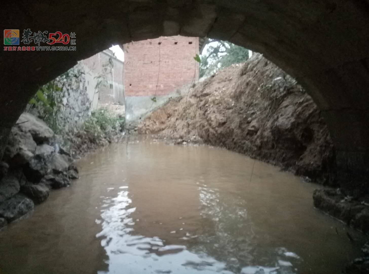 庄埠村干部把房建在排水沟至全村农田泡水多年，至今无人敢拆！！！677 / 作者:茶江余晖 / 帖子ID:238349