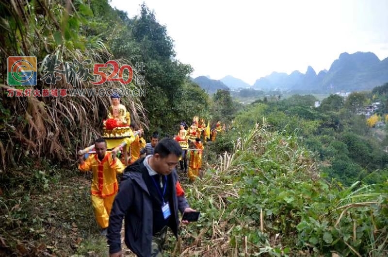 观音乡杨梅村成功举办梅山文化节暨高龙庙会神佛开光562 / 作者:恭城蚂蜂 / 帖子ID:246384
