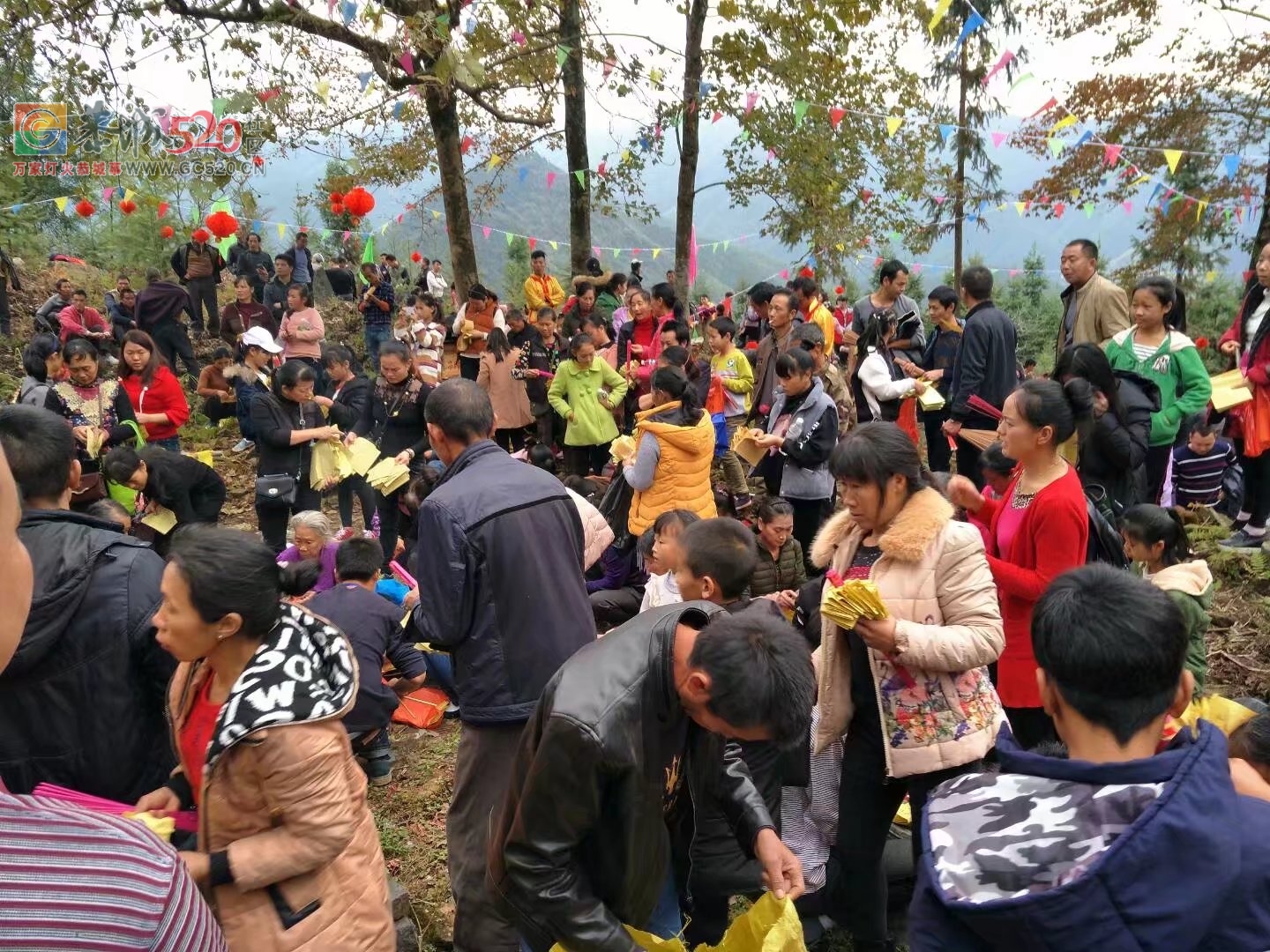 观音乡杨梅村成功举办梅山文化节暨高龙庙会神佛开光334 / 作者:恭城蚂蜂 / 帖子ID:246384