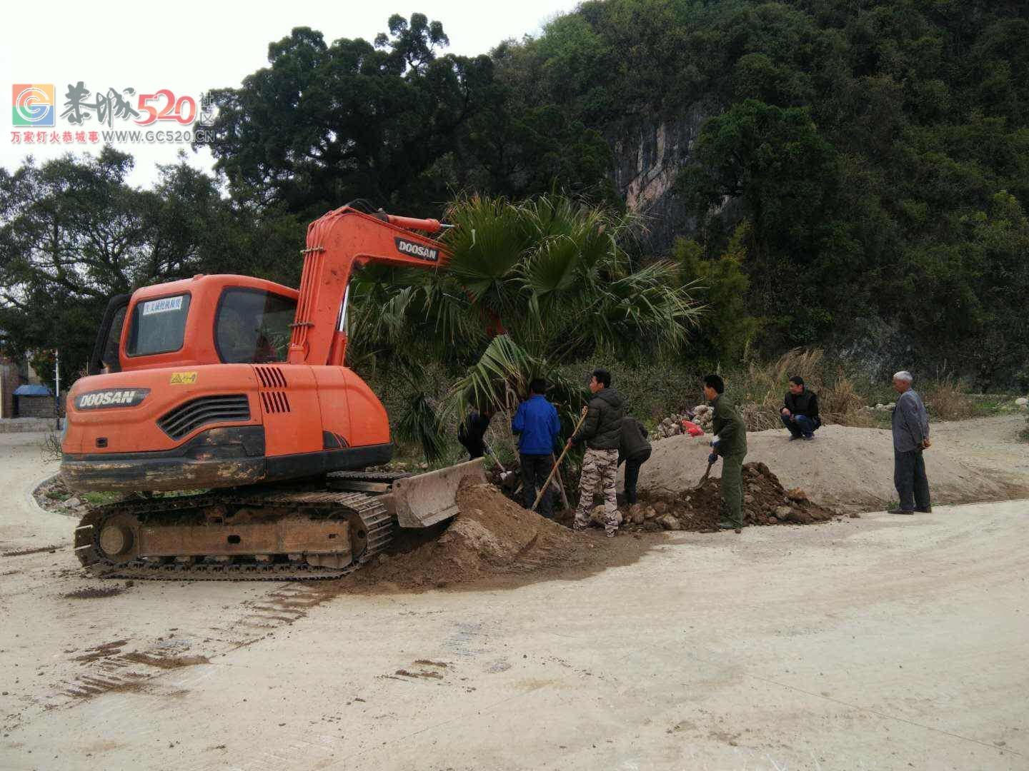 恭城莲花下板脚村为造福后代，美化乡村983 / 作者:分类小编 / 帖子ID:259449