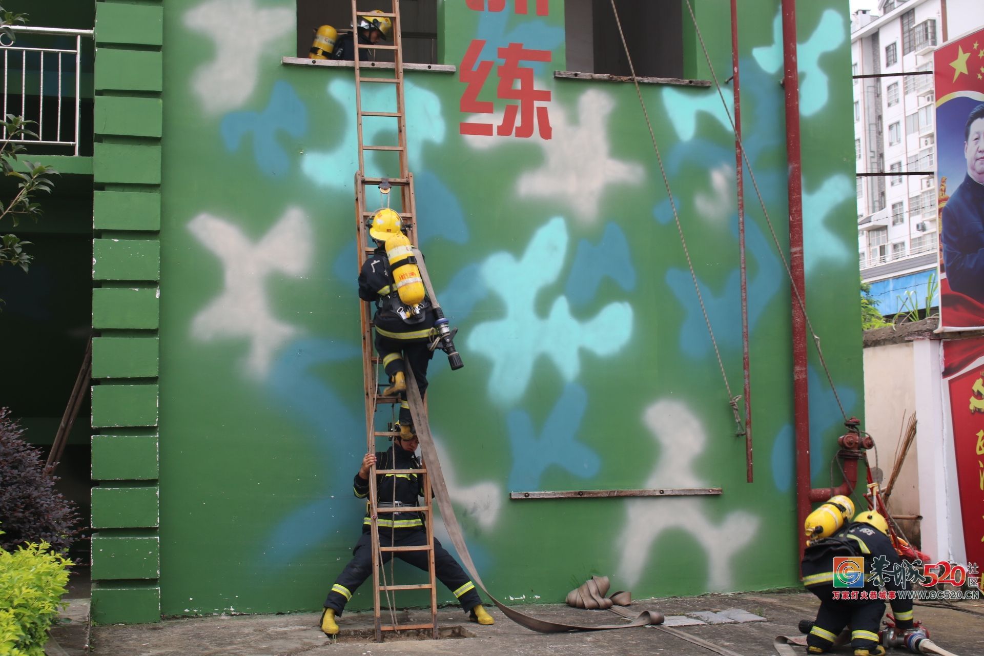 多种形式全面推进消防安全，恭城消防用实际行动保卫一方平安536 / 作者:分类小编 / 帖子ID:262897