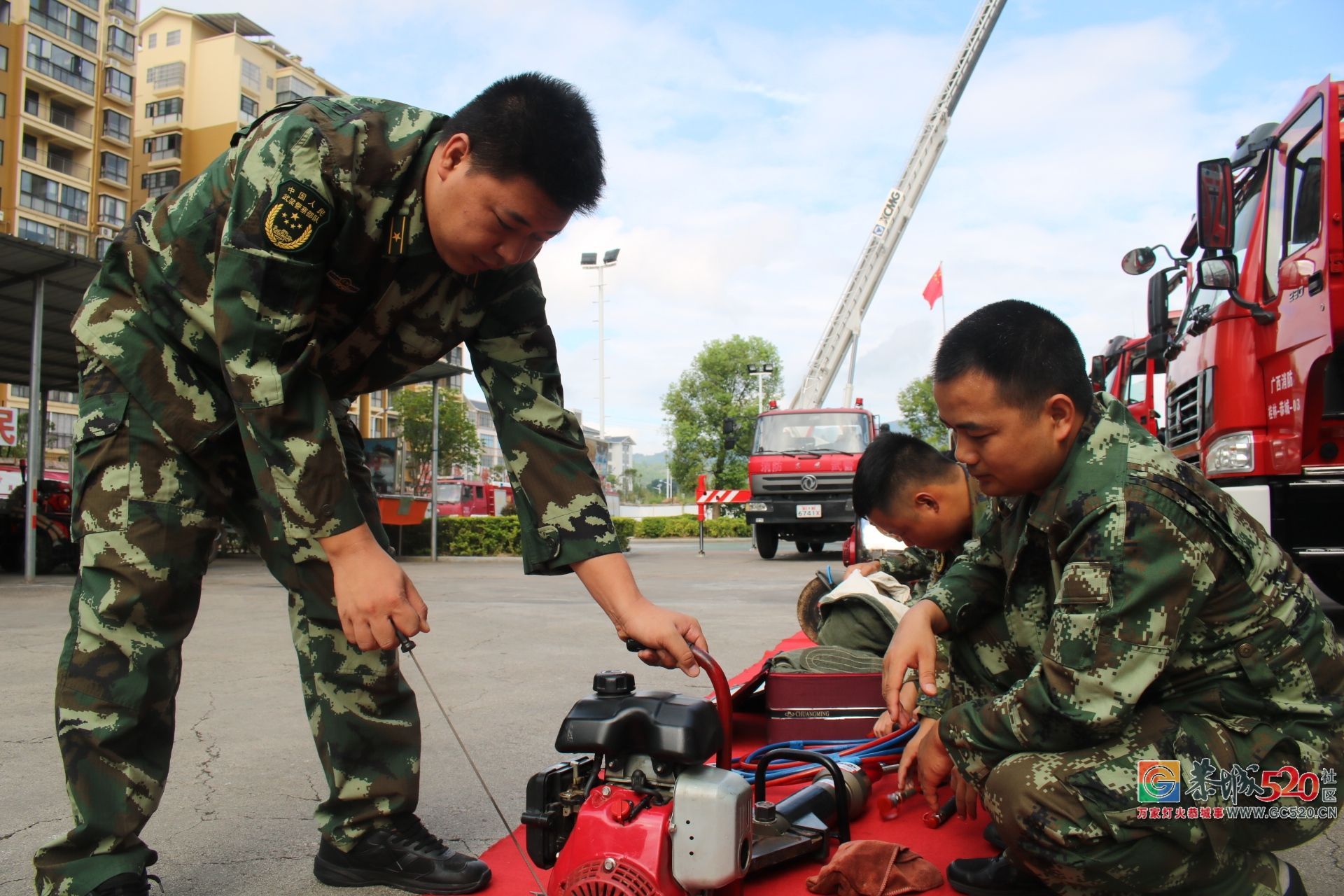 多种形式全面推进消防安全，恭城消防用实际行动保卫一方平安46 / 作者:分类小编 / 帖子ID:262897