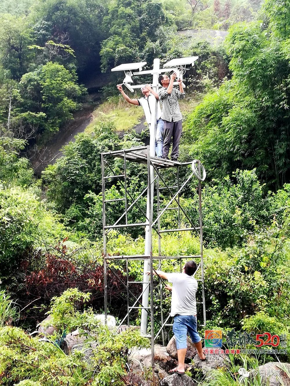 到“雷劈石”河段进行户外活动的人们请注意 ——下山源河段视频监控设备正式投入使用379 / 作者:承接水电安装 / 帖子ID:263130