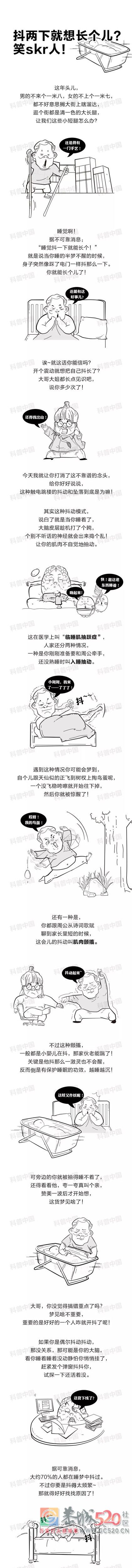 为什么睡觉时身体会突然“抖”一下？多年的疑问终于解开了731 / 作者:桂花糕 / 帖子ID:264527