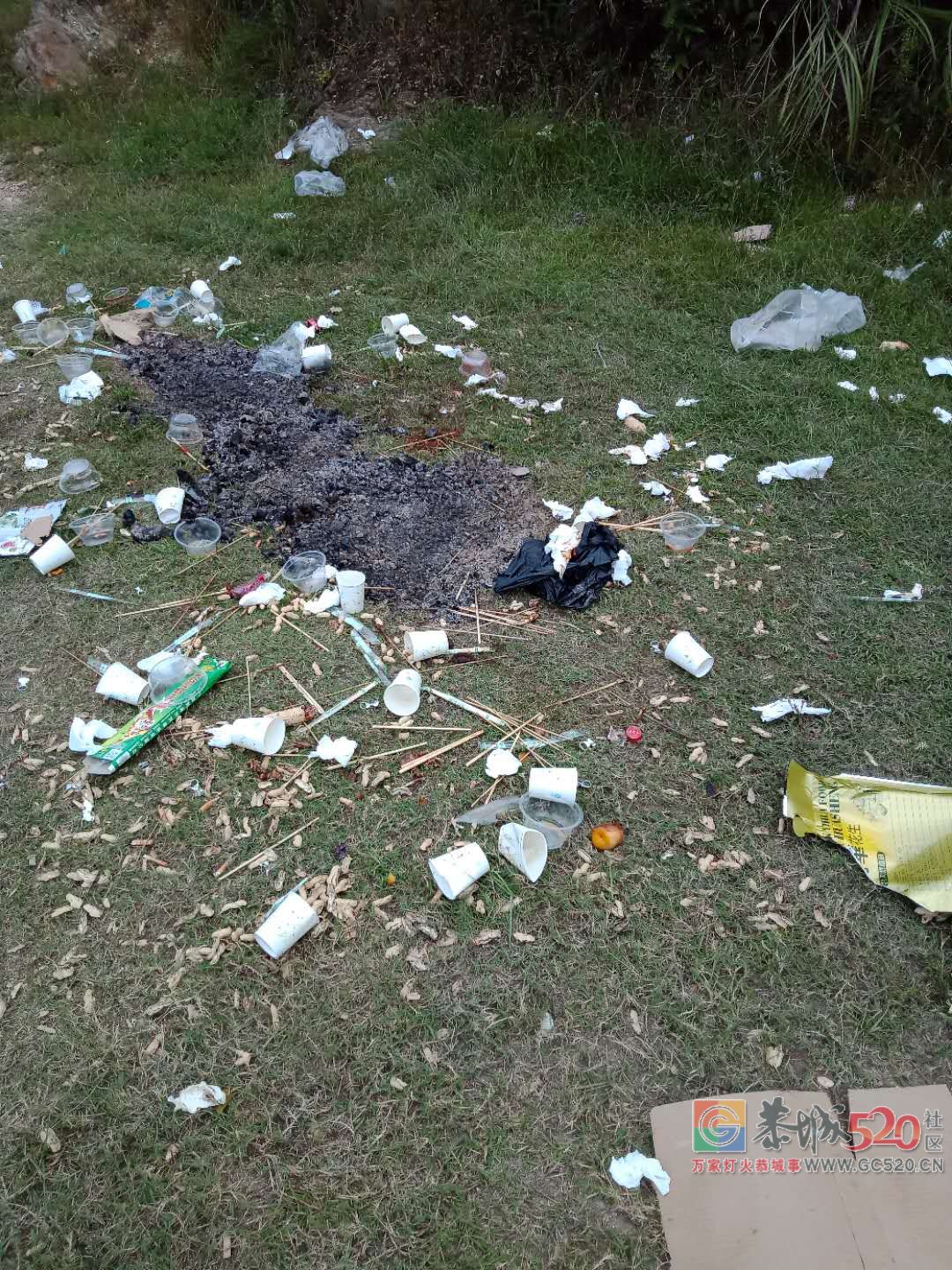 栗木金钱洞水库又被扔了一地的垃圾277 / 作者:恭城是我家 / 帖子ID:266065