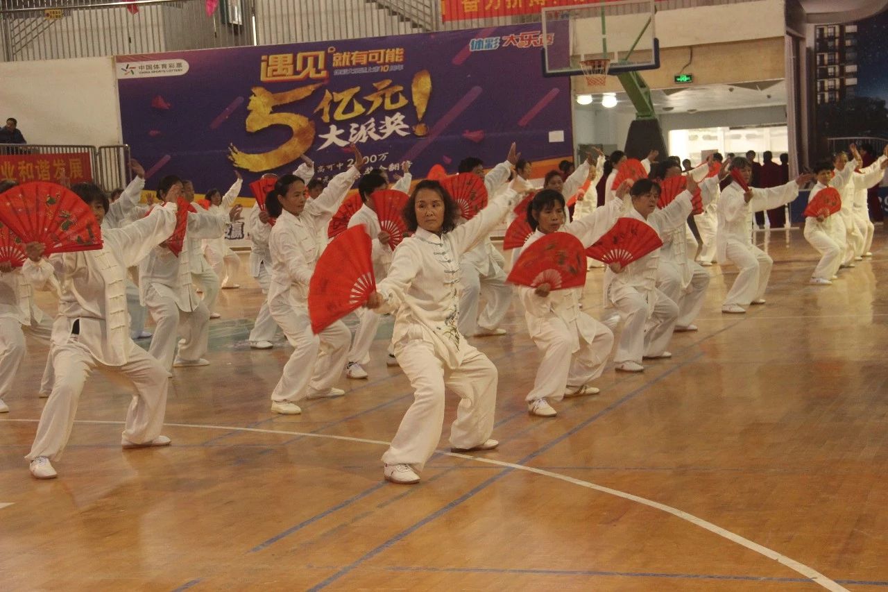 县老年大学在体育馆举行2018年辞旧迎新文艺汇演活动472 / 作者:高负帅 / 帖子ID:266844