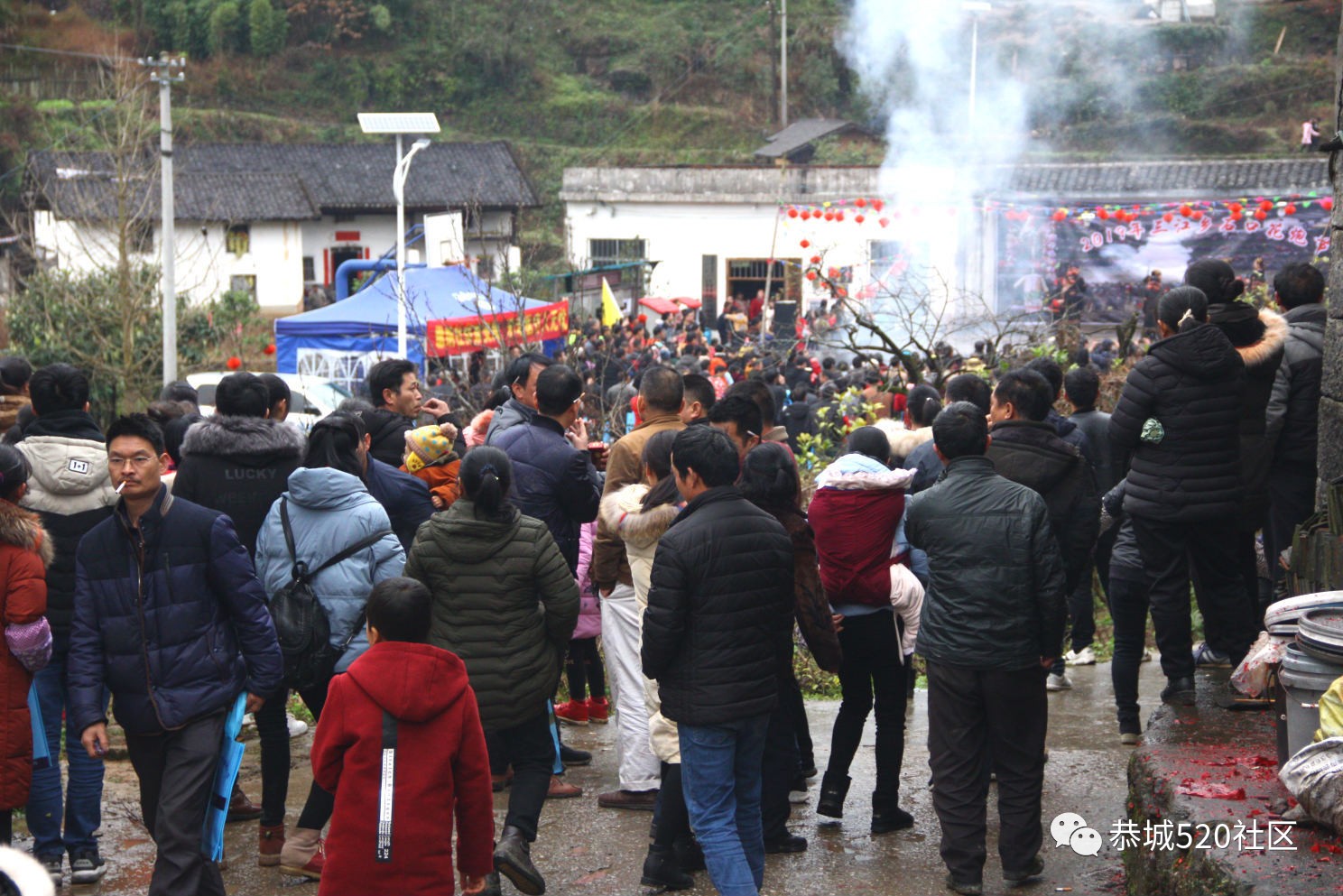 2019年三江石口村花炮节全程直播回放+高清大图，花炮究竟落在谁家？522 / 作者:深秋的落叶 / 帖子ID:267423